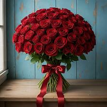Букет Красные розы Блэк Меджик в Суземке