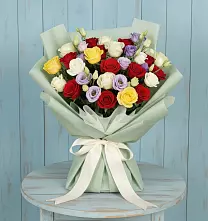 Букет цветов из:  Розы в Суземке