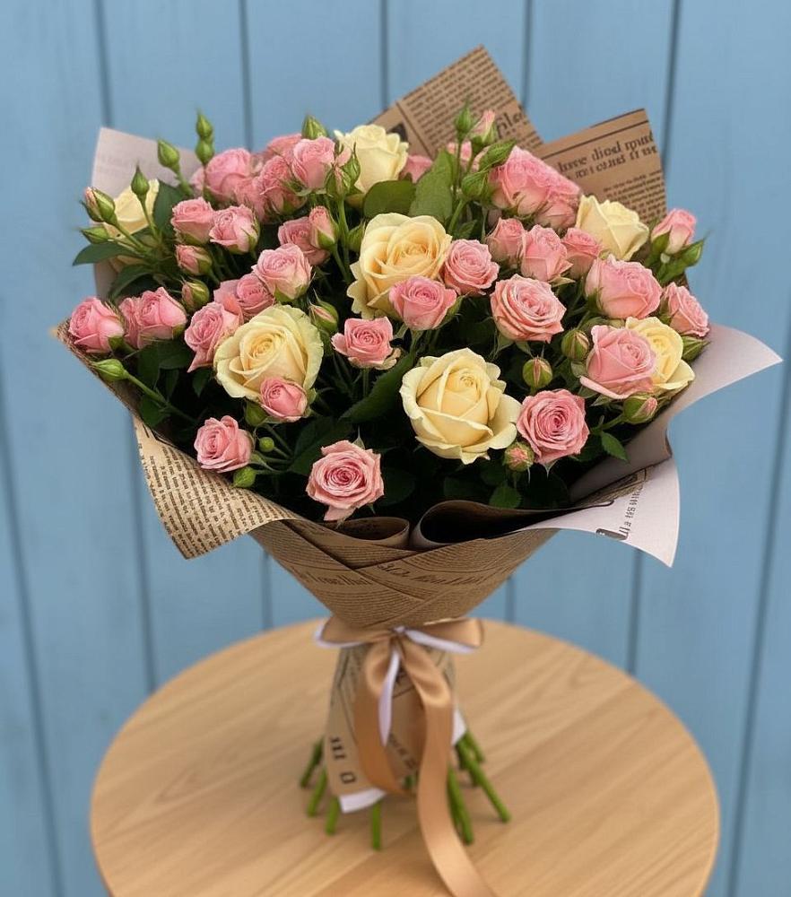 Букет цветов из: Розы в Суземке