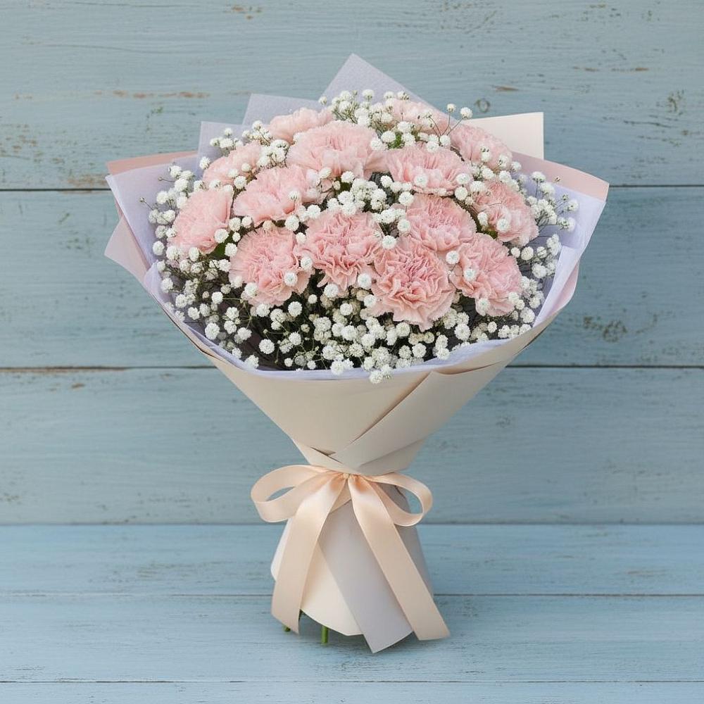 Букет цветов из: Гвоздики в Суземке