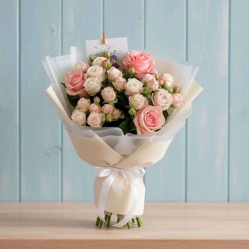 Букет цветов из: Розы в Суземке