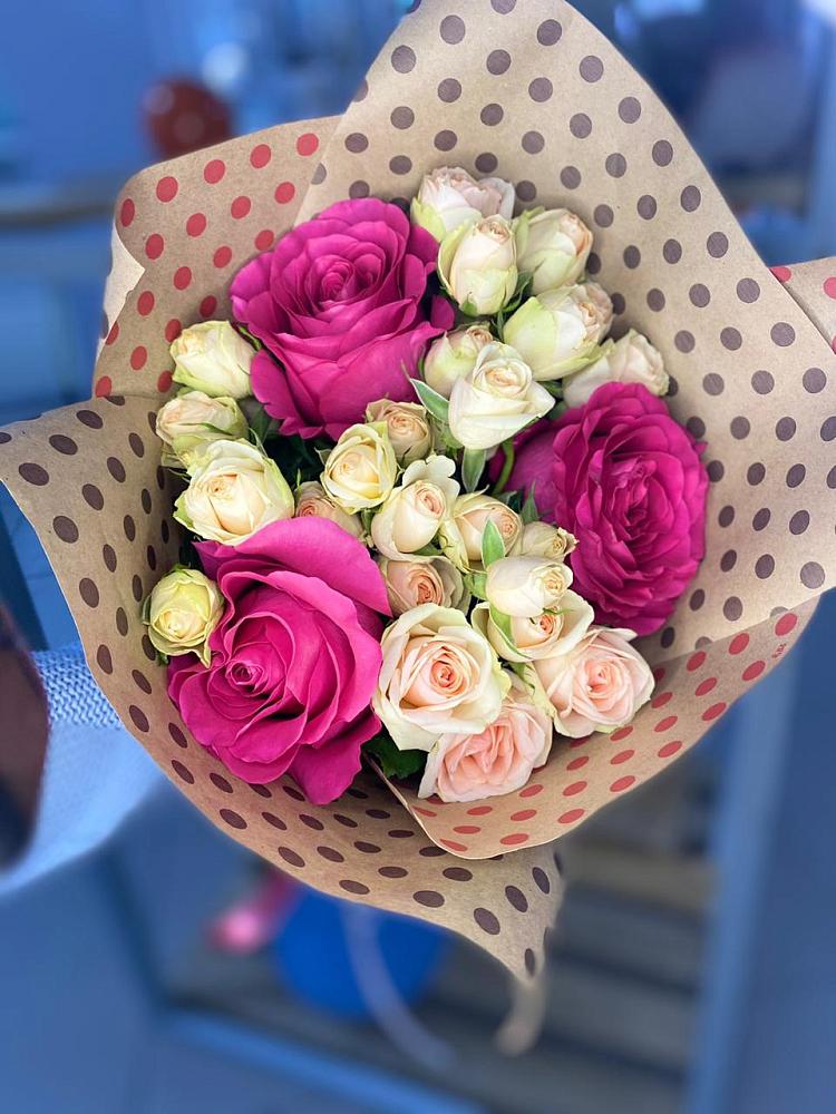 Букет цветов из: Розы в Суземке