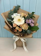 Букет цветов из:  Герберы и Хризантемы в Суземке