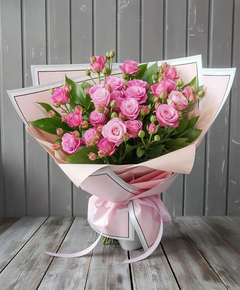 Букет Розовый кустик в Суземке
