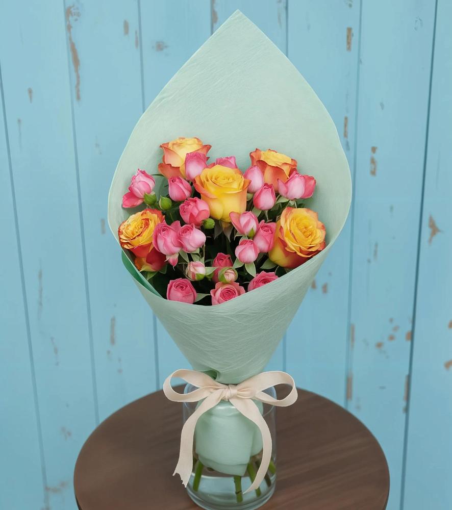 Букет цветов из: Розы в Суземке