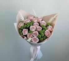 Букет цветов из:  Розы и Хризантемы #REPLACE_PRED# Суземке