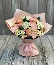 Букет цветов из:  Гвоздики, Розы и Хризантемы #REPLACE_PRED# Суземке