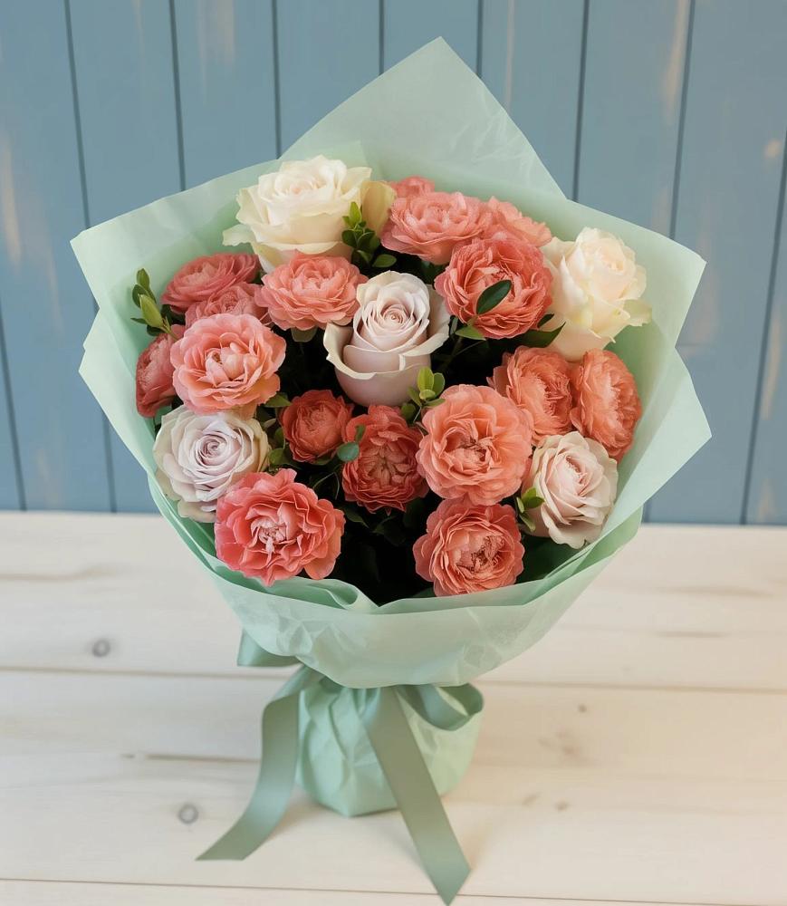 Букет цветов из: Розы в Суземке