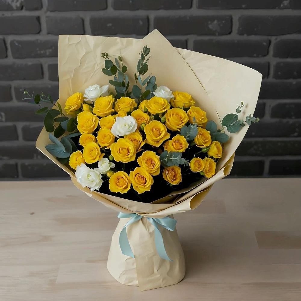 Букет цветов из: Розы в Суземке