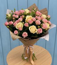 Букет цветов из:  Розы в Суземке