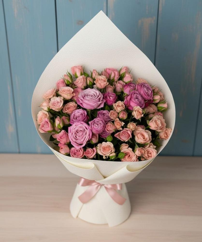 Букет цветов из: Розы в Суземке