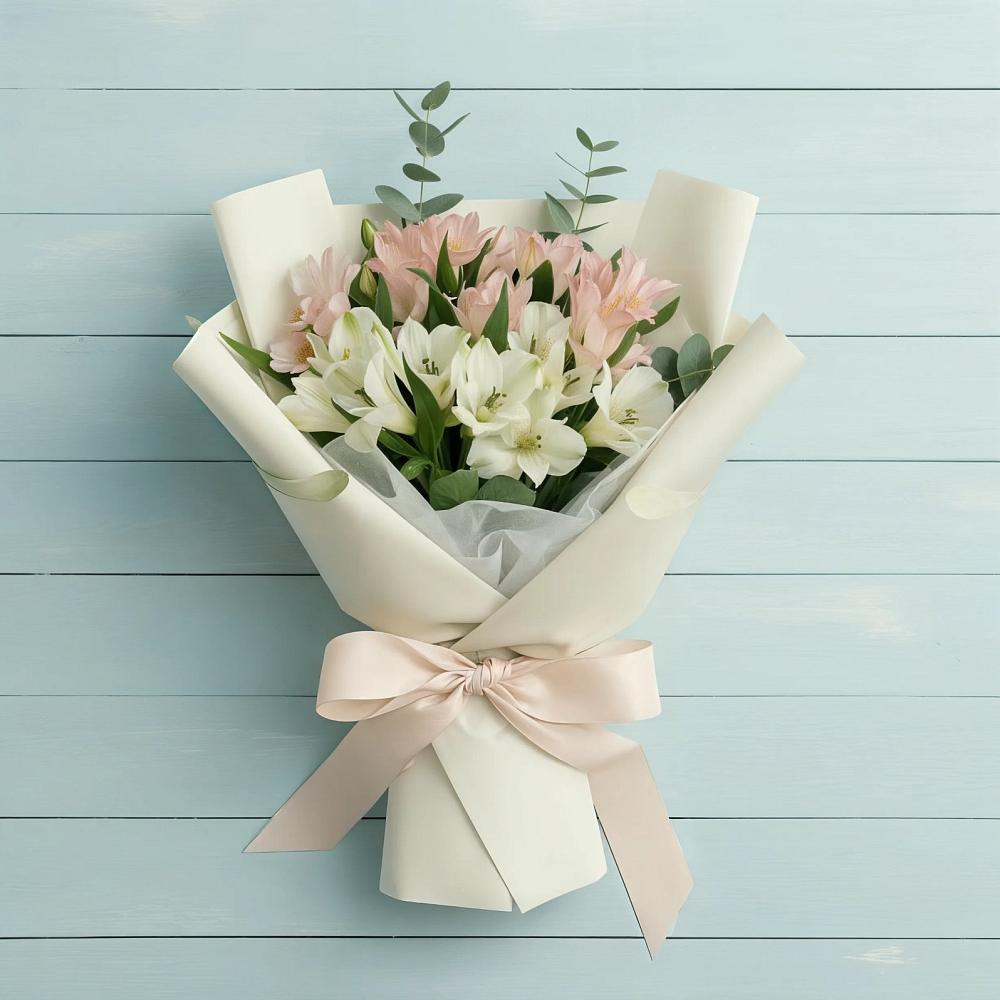 Букет цветов из: Альстромерии в Суземке