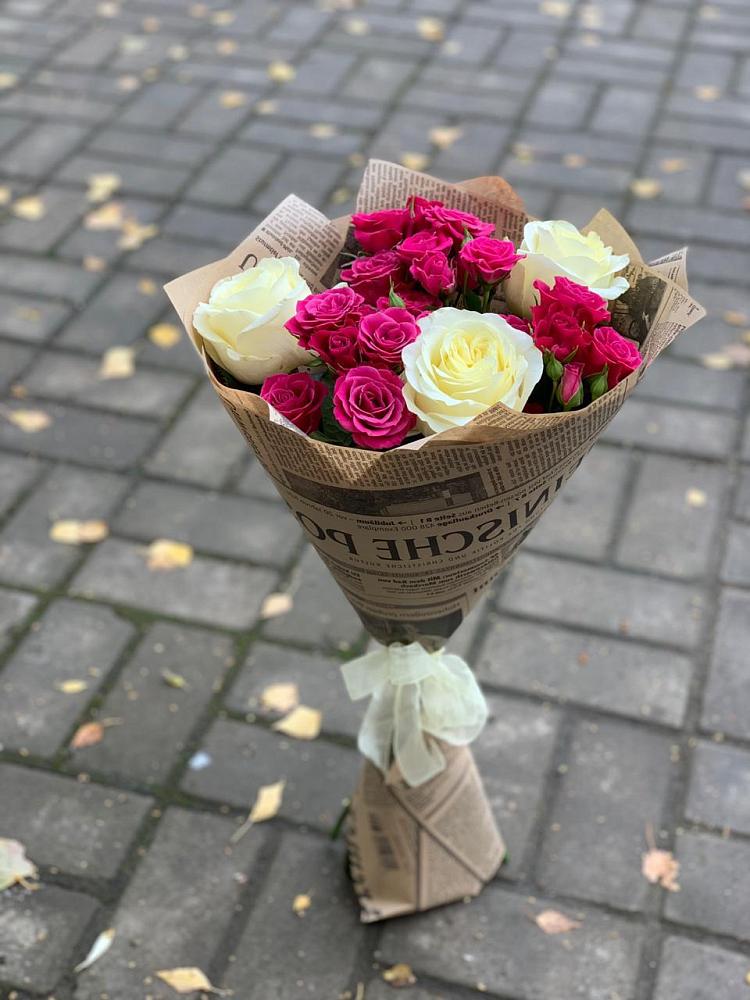 Букет цветов из: Розы в Суземке