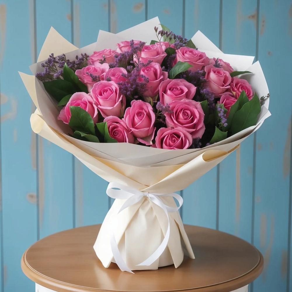 Букет цветов из: Розы в Суземке